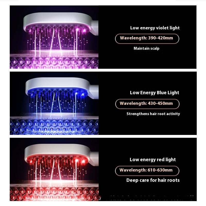 Red Light Hair Care Massage Comb