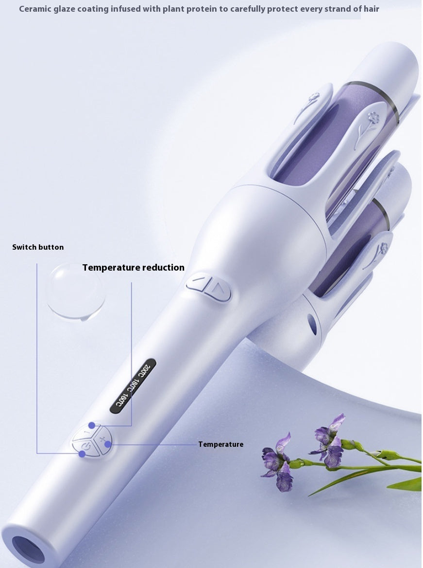 2 In 1 Automatic Hair Curler Straightener