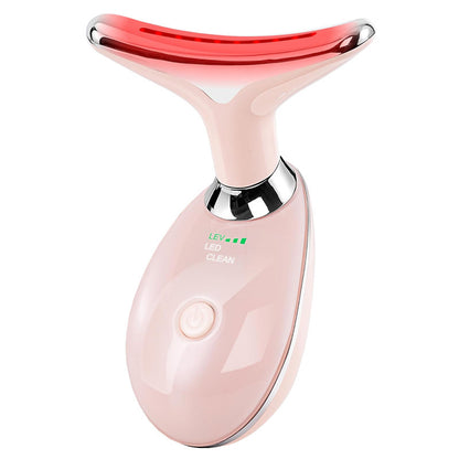 Colorful LED Photon Therapy Neck Face Beauty Device